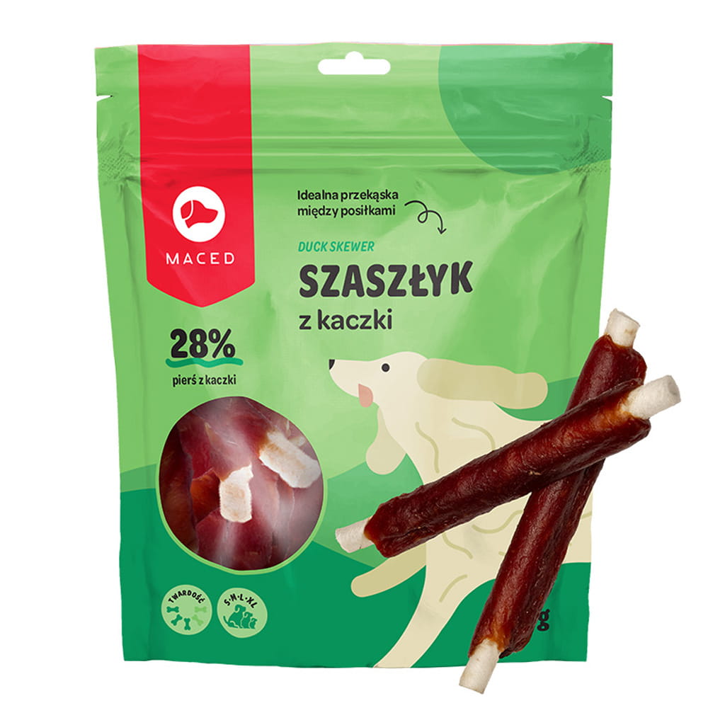 Maced przysmak pałeczki wołowe z kaczką 500g
